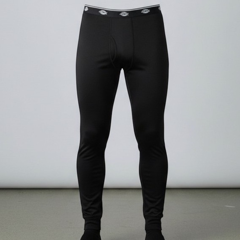 Dickies Thermal Pants Men 2XLT Black Excellent Long John Base Layer 7678